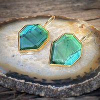 Bicolor Tourmaline Earrings